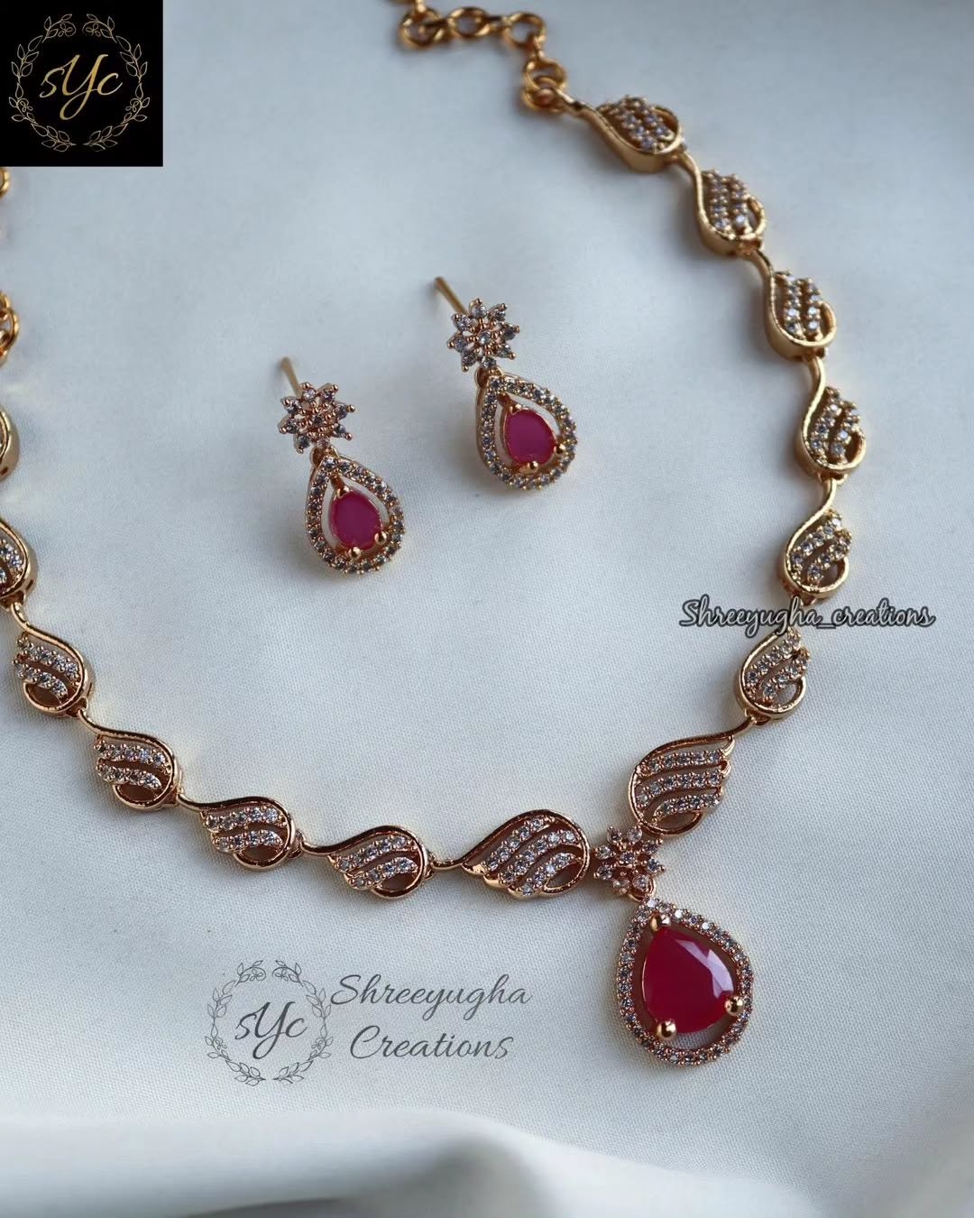 Budget friendly diamond neckset