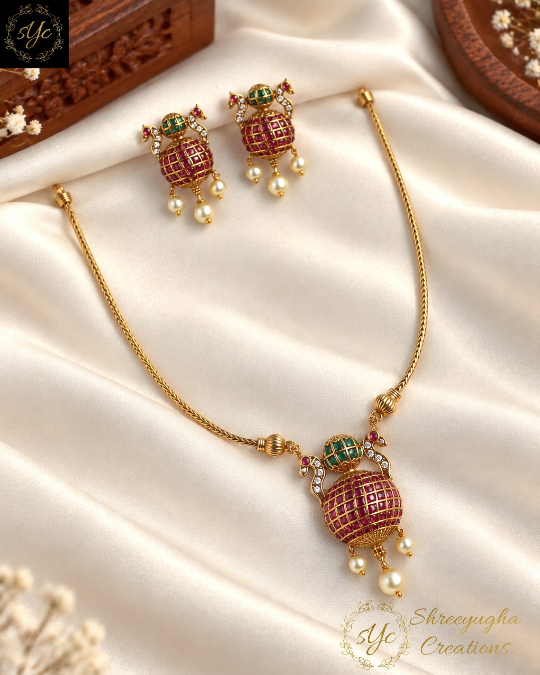 Varnam Heritage necklace set