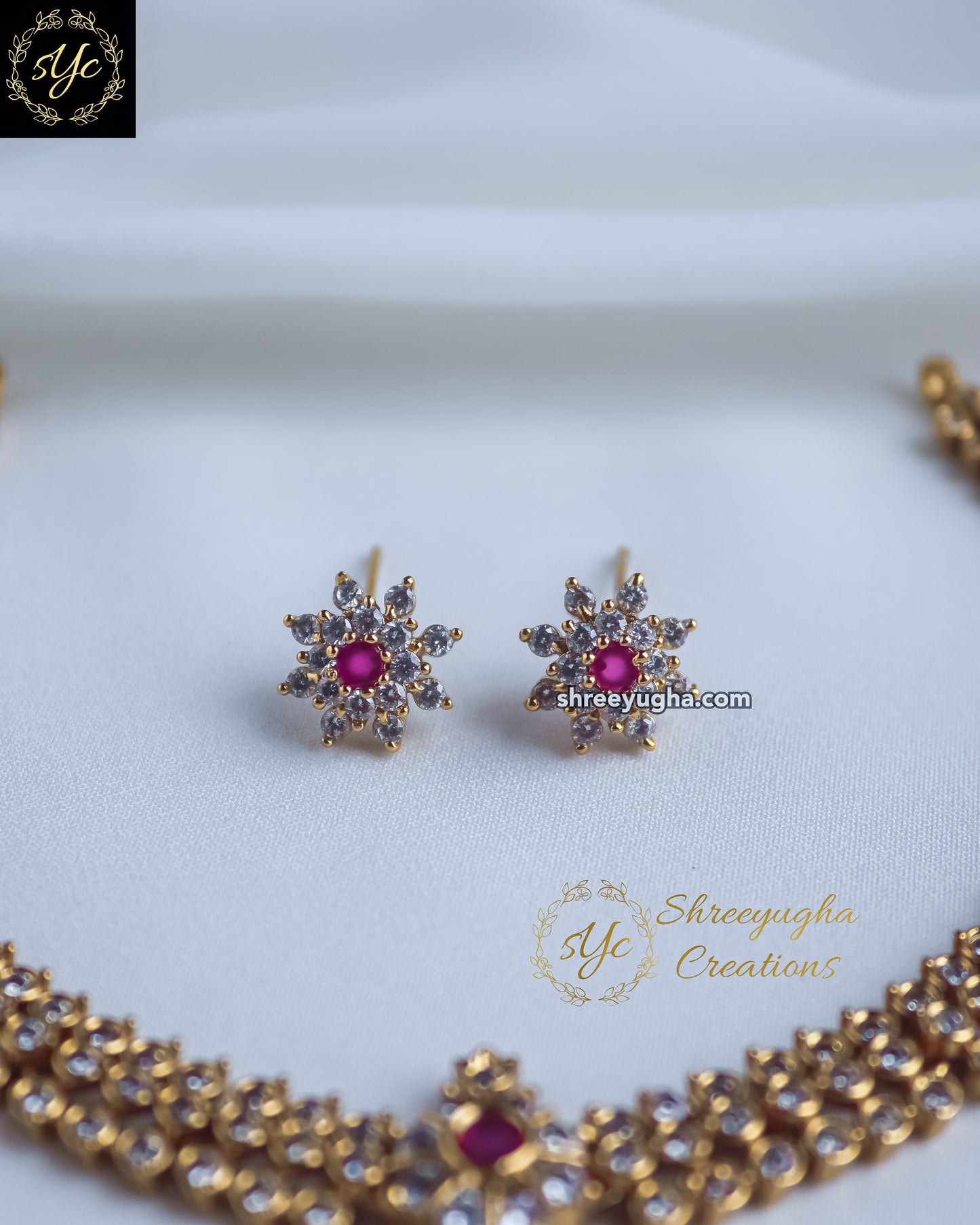 Premium Traditional diamond neckset