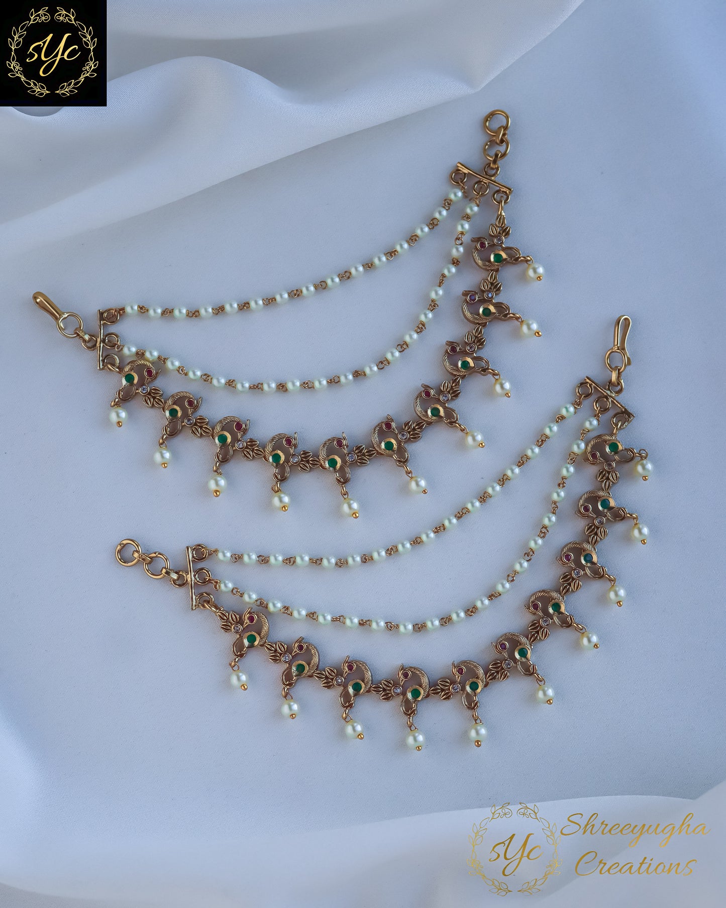 Premium 3 layer peacock maattal