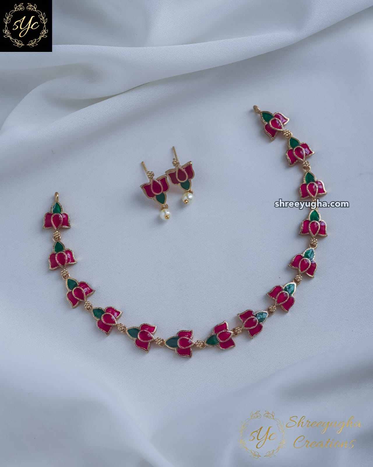 Best seller cute lotus neckset