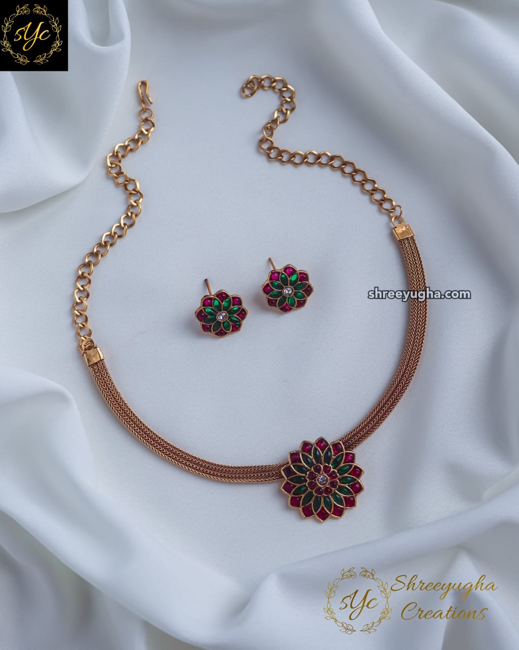 Beautiful Flower attigai set