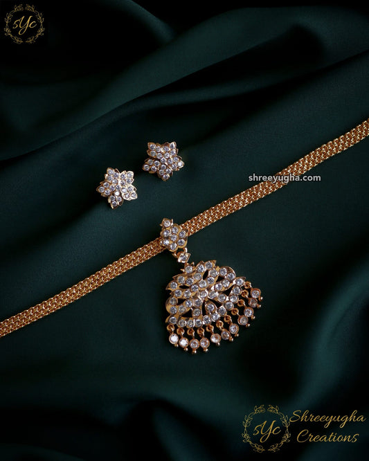 Traditional IMPON diamond attigai set