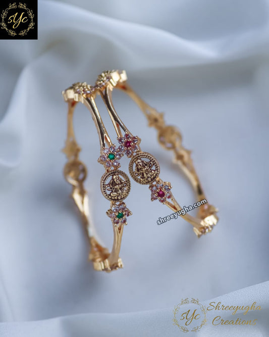 Premium Diamond Lakshmi bangles