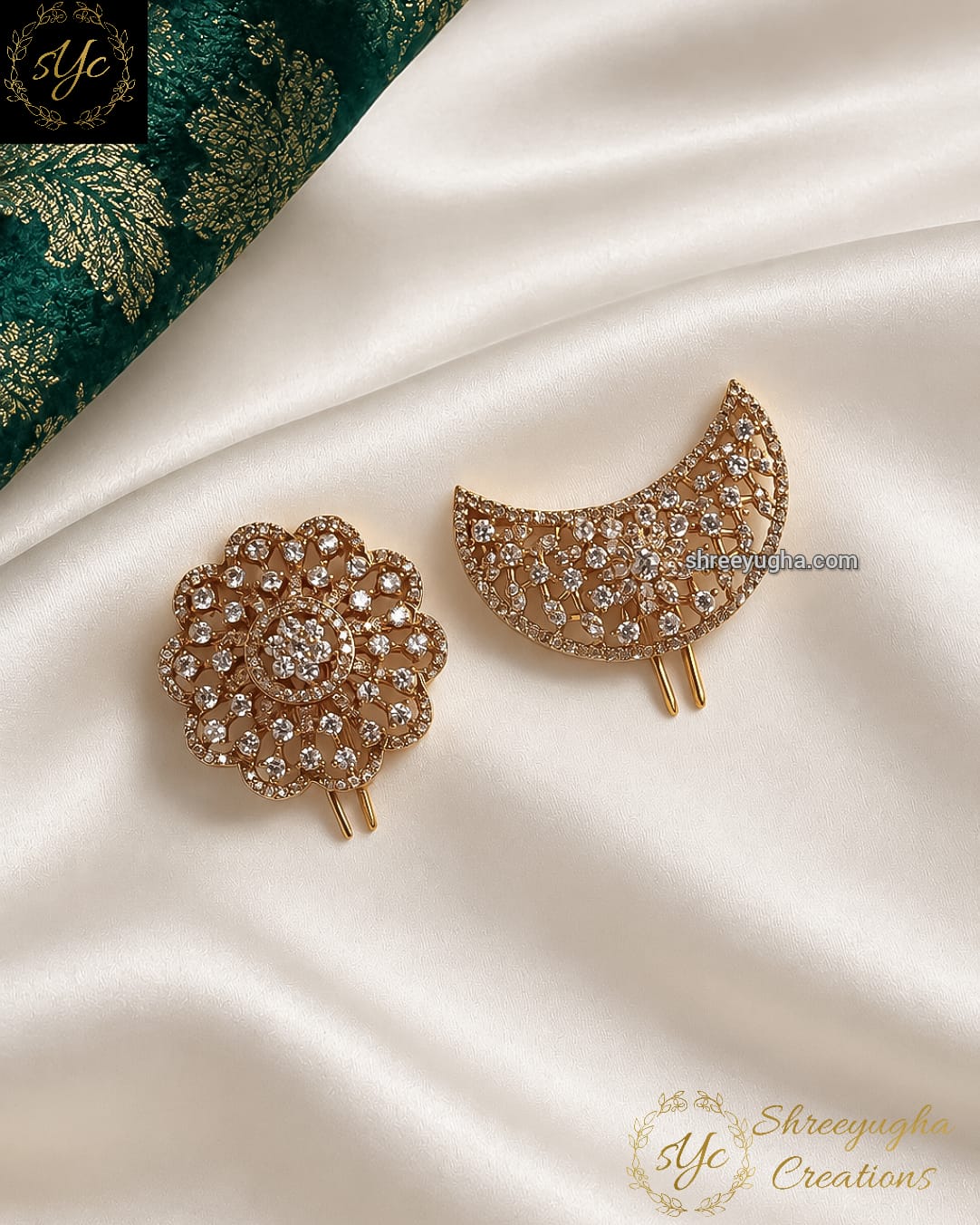 Suriyan & Chandran hair accessories