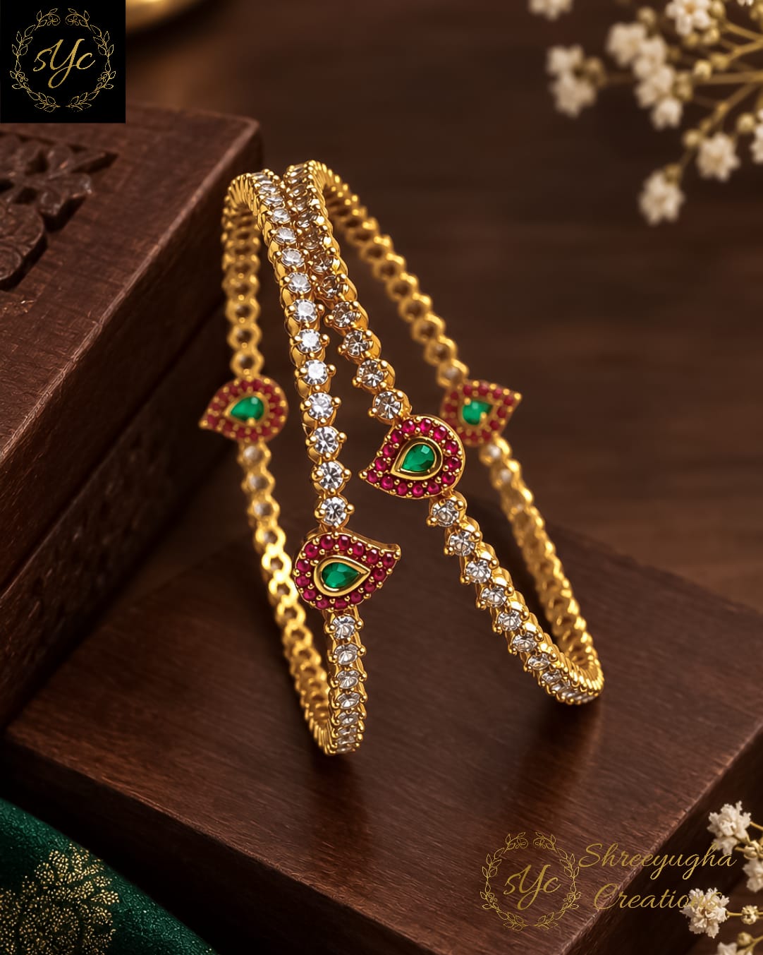 Mayura Diamond Bangles
