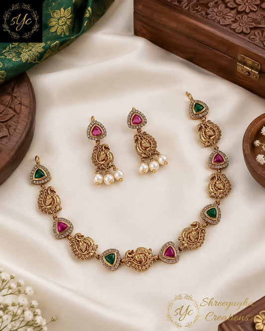 Manjari necklace set