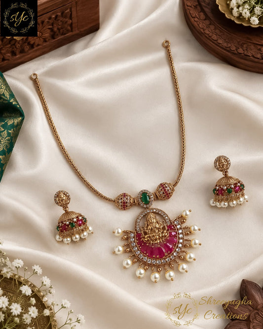 Lakshmi Vilasam neckset