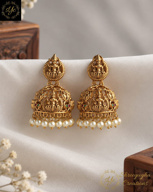 Swarna devi Jhumkas