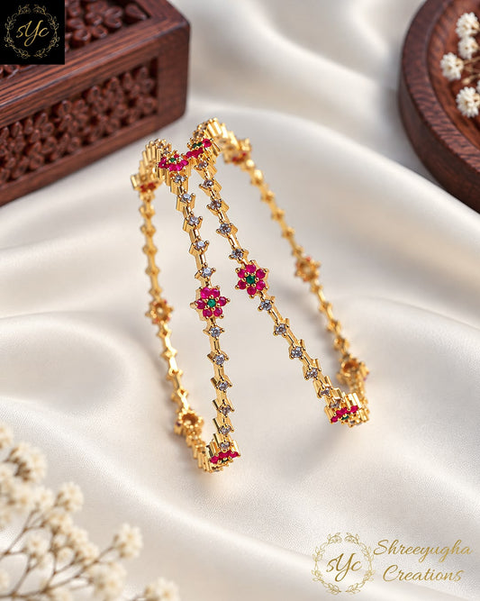 Malar Kodi diamond bangles