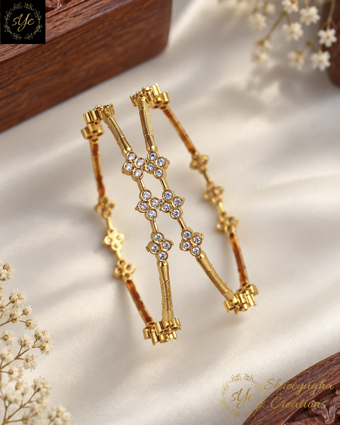 Anicham diamond bangles