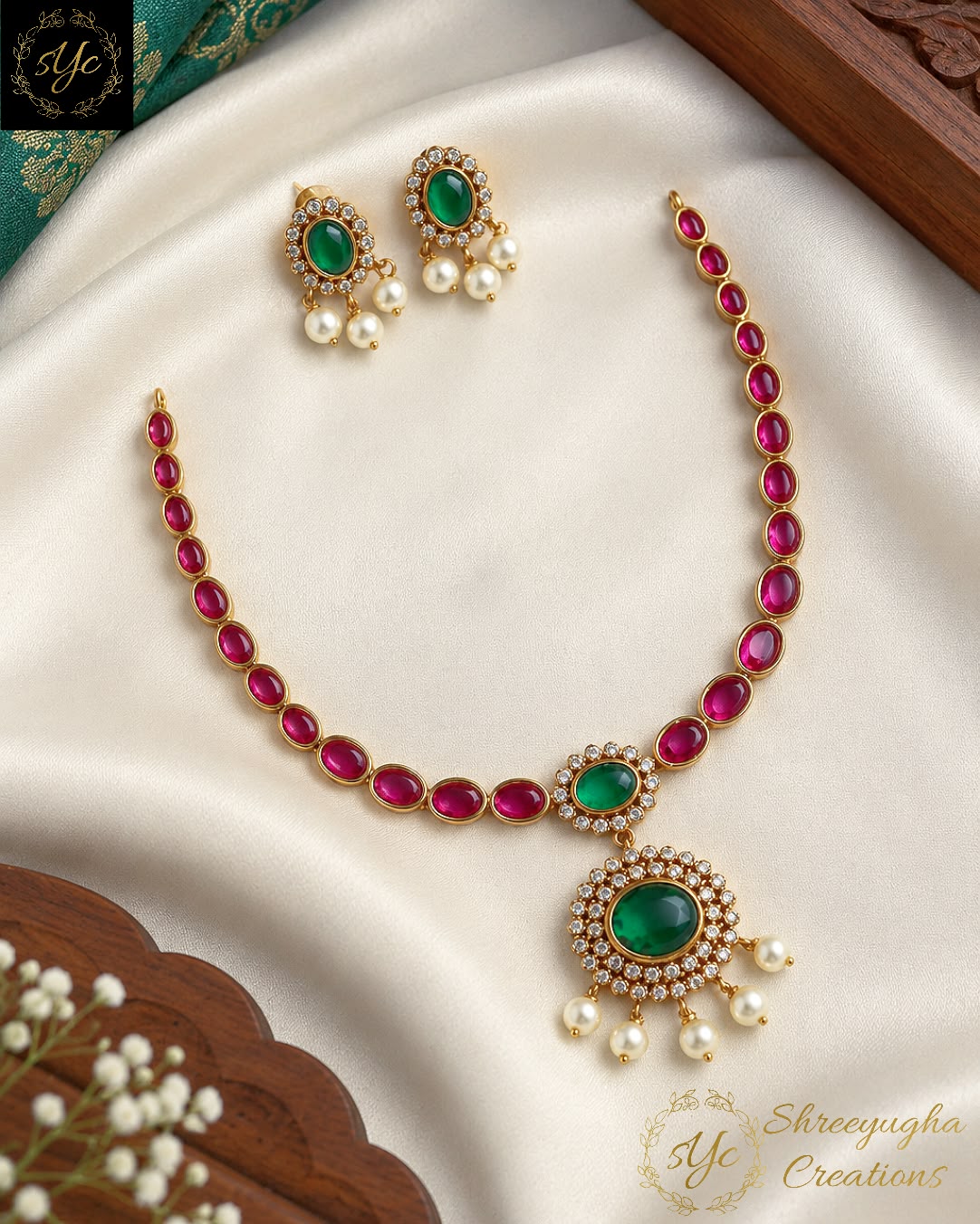 Porkodi necklace set