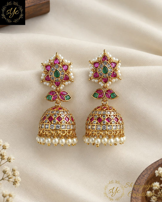Nakshatra jhumkas