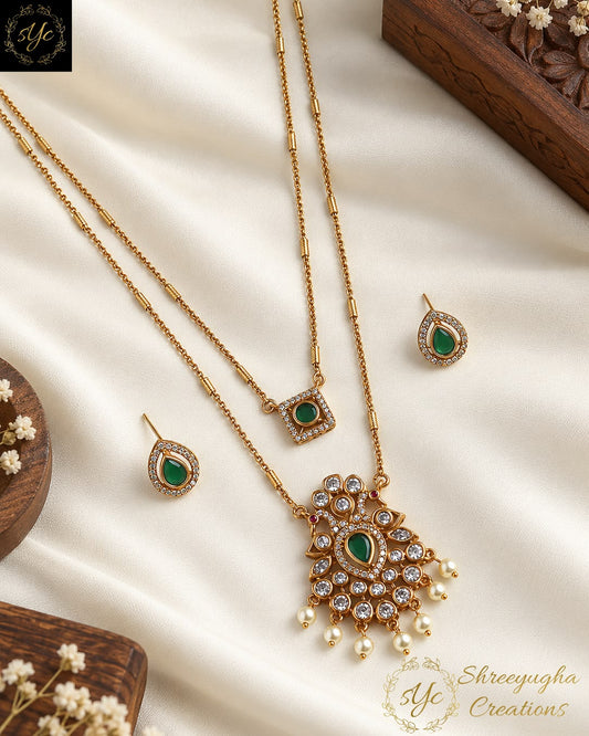 Aaranya Luxe long neckset