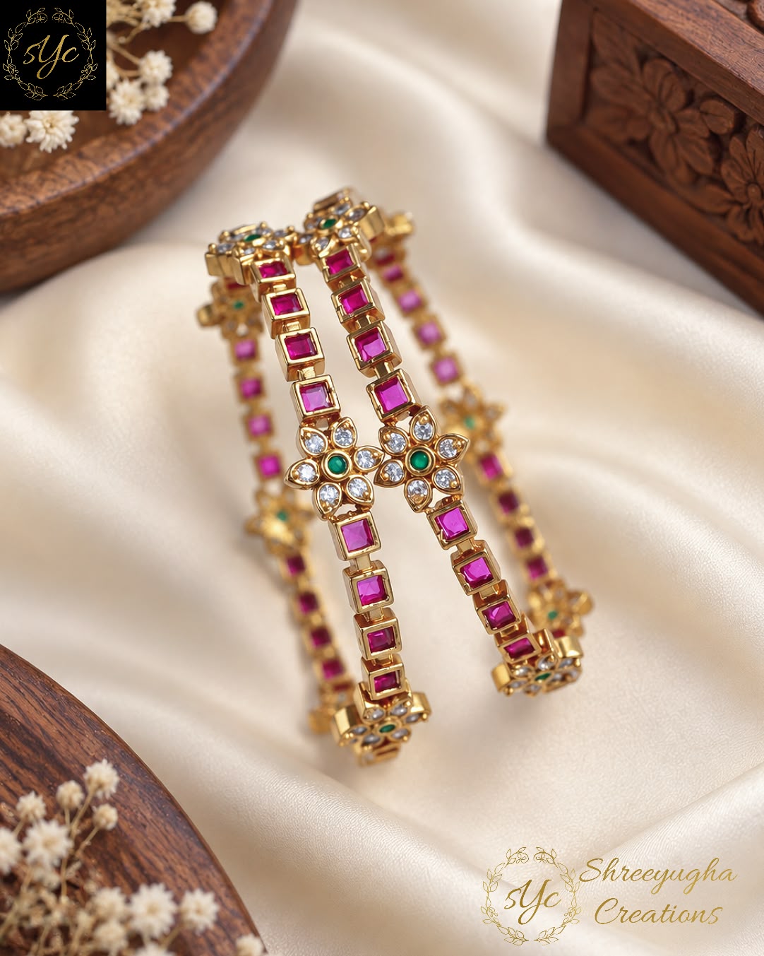 Sevvanthi bangles